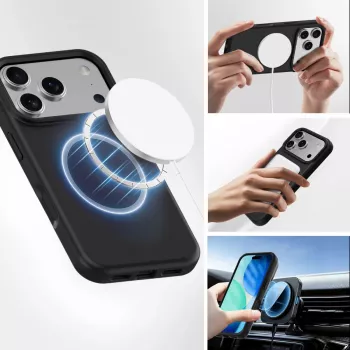 Border Case 4smarts Cupertino iPhone 17 Pro melna 16 cm