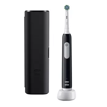 Oral-B PRO Series 1 pieaugušo rotējoši oscilējoša zobu birste, melna