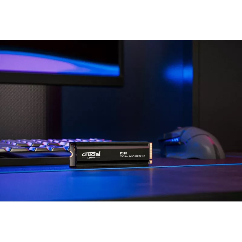 SSD disks Crucial 1 TB M.2 PCI Express 4.0 NVMe P310