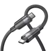 Vention USB 3.2 5A 10Gbps 1m BK USB-C uz C kabelis