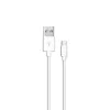 Savio CL-125 USB kabelis USB 2.0 1 m USB A USB C Balts