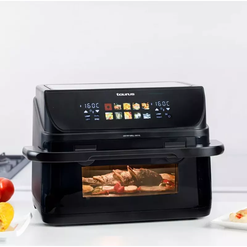 Beztauku fritieris ar garo grozu un grilu Taurus 973004000