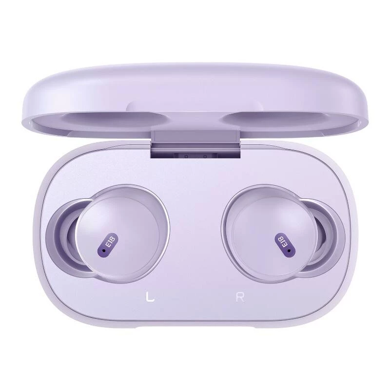 Headset Baseus Bowie E18 True Wireless Stereo (TWS) Ievietojamās Bluetooth USB Type-C Purpura — Zvani un mūzika