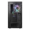 Thermaltake View 31 TG - ARGB Edition - MIDI tornis - ATX - bez barošanas bloka (PS/2) - Melns - USB/Audio
