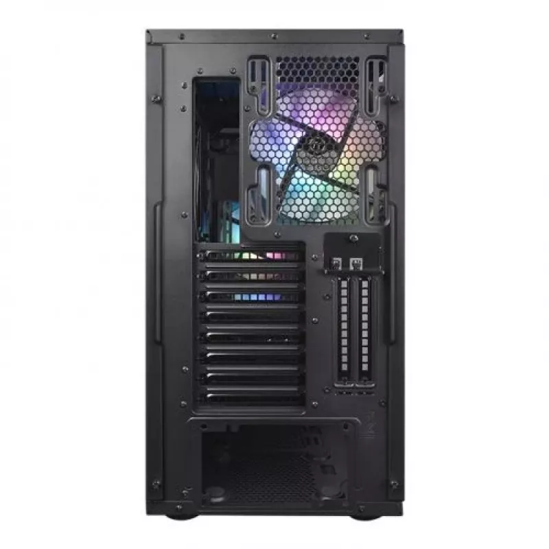 Thermaltake View 31 TG - ARGB Edition - MIDI tornis - ATX - bez barošanas bloka (PS/2) - Melns - USB/Audio