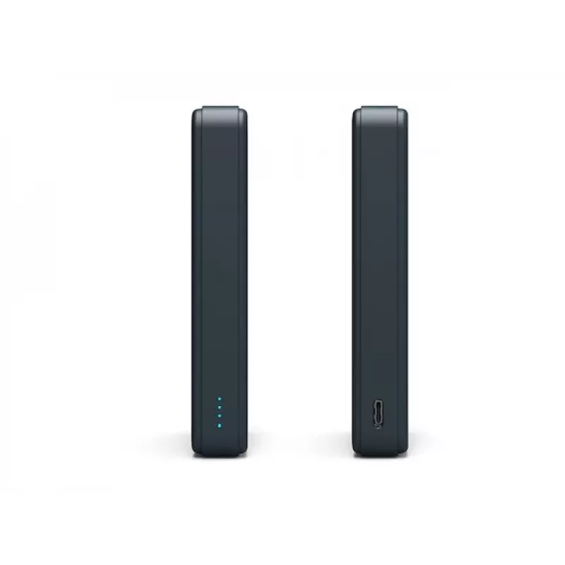 Port Designs 907005 10000 mAh bezvadu uzlādes ārējais akumulators, melns