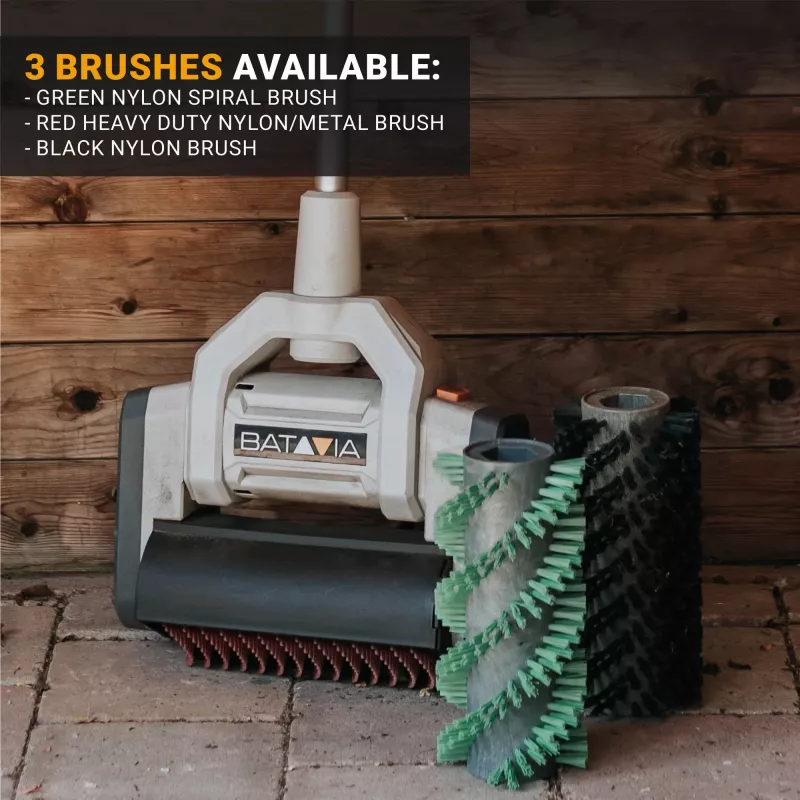 Batavia B.V. | Maxxbrush 1020W Multi-Brush 26cm, Spiral Brush (Zaļš) | 1020 W