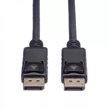 ROLINE 11445763 DisplayPort kabelis 3 m melns
