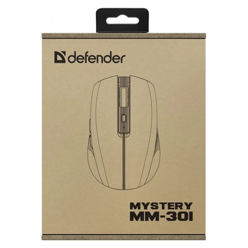 pele DEFENDER MYSTERY MM-301 RF+BT violeta 1600dpi 6P