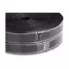DeLOCK Lielas slodzes āķa-cilpas lente, pašlīmējoša, G 15 m x P 25 mm, melna