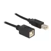 USB kabelis DeLOCK USB2.0-B 2m USB B melns