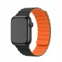 GUAN Armband Premium Pro priekš Apple Watch 38/40/41/42 mm — oranža/melna