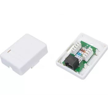 Alantec GN001 vadu savienotājs RJ45 balts