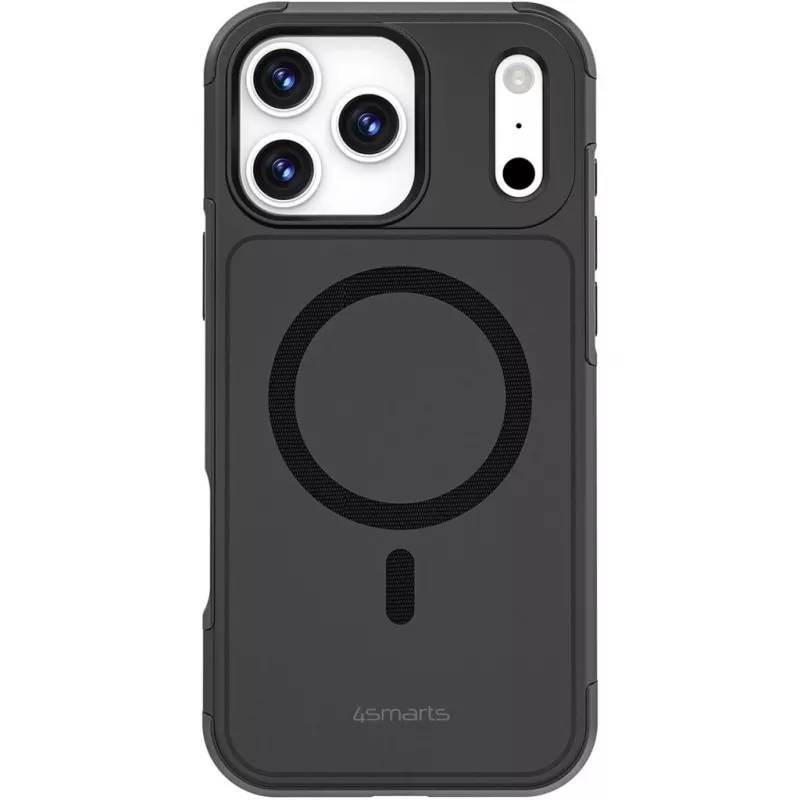 Border Case 4smarts Defend iPhone 17 Pro Max Melns 17,5 cm