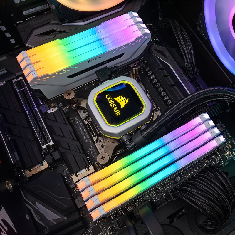 Corsair CMWLEKIT2W datora korpusa detaļa Universal RGB apgaismojuma uzlabošanas komplekts