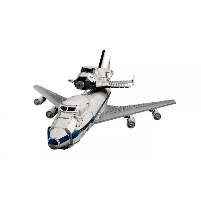 LEGO Icons Shuttle Aircraft 10360 būvkomplekts — 2417 detaļas, 270 × 535 × 630 mm displeja modelis