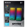 PC SPEAKERS SPITFIRE 2.0 6W LED USB