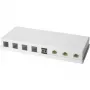 LOGILINK- Keystone Surface Mount Box 8 port UTP, balta, tukša (NK4035)