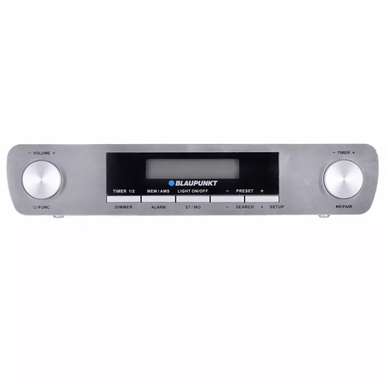 Virtuves radio BLAUPUNKT KR14BT ar Bluetooth, FM, LED displeju, 2x0,8W, tīkls/baterijas, pelēks