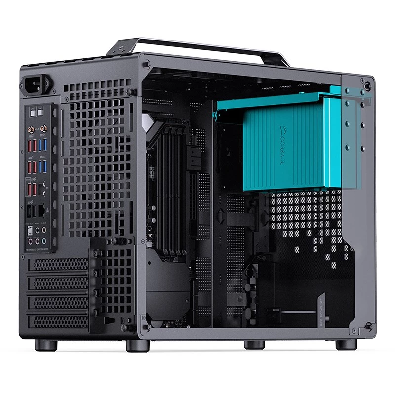 Jonsplus MATX Handle Case Z20 - melns