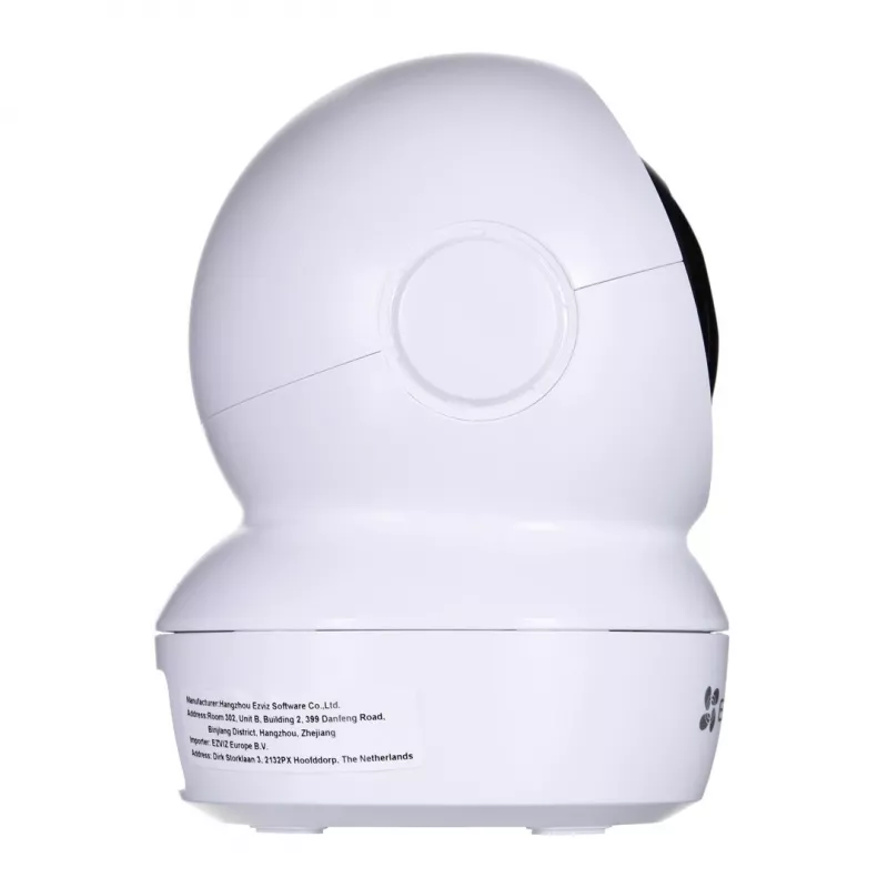 IP drošības kamera EZVIZ H6c 1920 x 1080, iekštelpu sfēriska, Wi‑Fi un Ethernet, 4 mm objektīvs, 360° skats, microSD līdz 256 GB