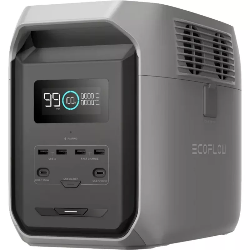 EcoFlow DELTA 3 1500 portatīvā elektrostacija Litija dzelzs fosfāts (LiFePO4) 1800 W 16,5 kg