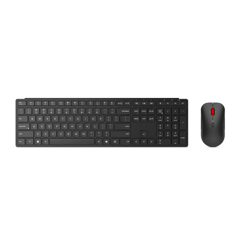 Lenovo | Multi-Mode Pro 6000 | Tastatūras un peles komplekts | Bezvadu | Pele iekļauta | Igauņu | Bluetooth | Aptumsuma melna