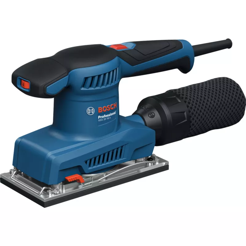 orbitālais slīpmašīnas GSS 20-18 A Professional (zila, 200 vatu)