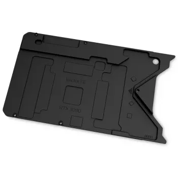 Aizmugures plāksne EK Water Blocks Quantum Vector FE RTX 3090 Ti, alumīnija, melna