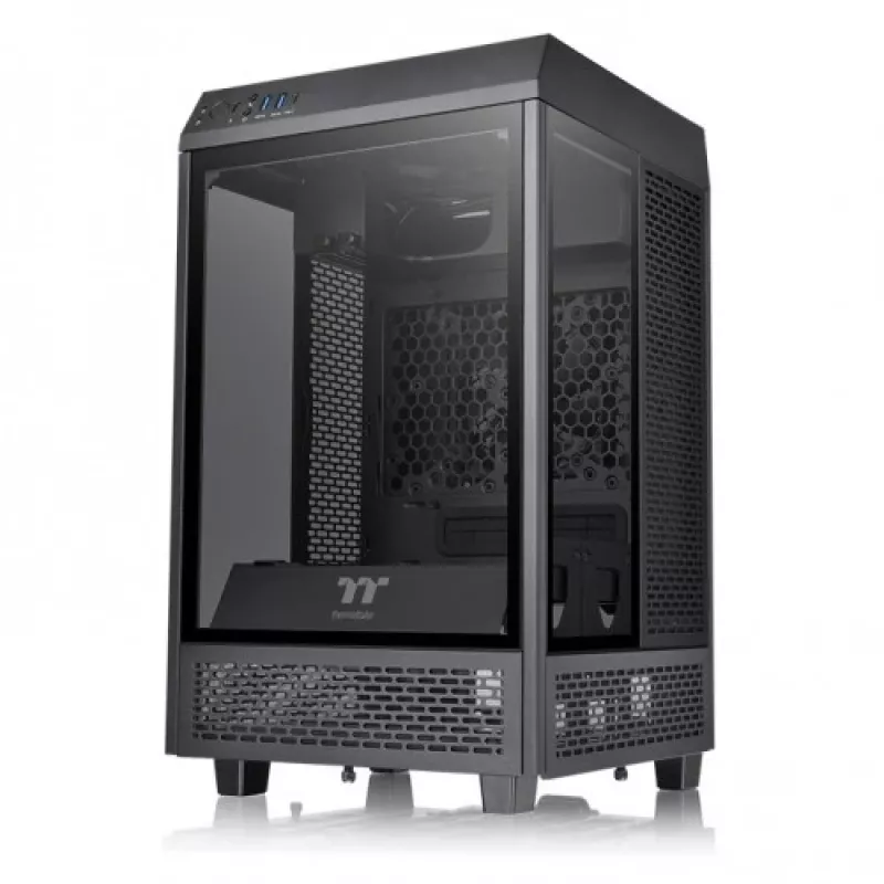 Thermaltake The Tower 100 Mini Tower Melns PC korpuss