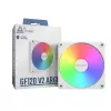 Montech GF120 V2 ARGB datora korpusa ventilatora modulis 12 cm balts 1 gab.