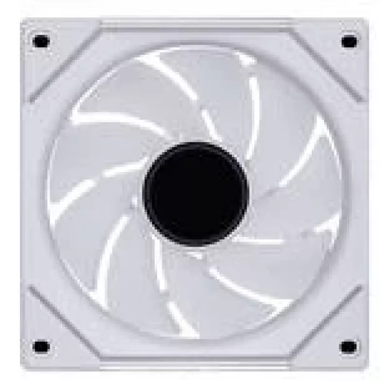 Datora korpusa ventilators Lian Li Uni Fan 12RSLIN3W 120 mm Balts, 12 V, 0.2–2100 RPM, 2.66 mmH2O, FDB