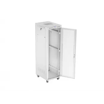 Rack cabinet LANBERG FF01-6842-23SL 42U 600x800 mm mesh front and rear doors
