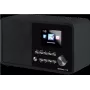 DABMAN i110 WLAN interneta radio + multivides atskaņotāja funkcija, melns