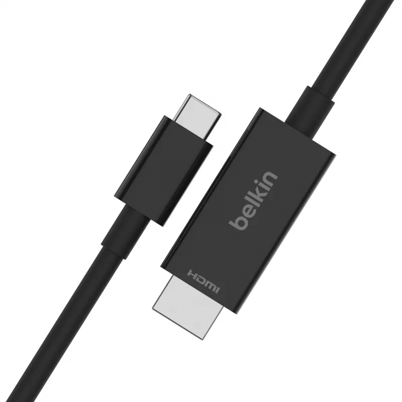 USB Type-C HDMI kabelis Belkin AVC012bt2MBK 2m melns