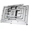 Aizmugurējā plāksne Alphacool Core Alumīnija Hroma Varš Melna 148.5x201.4x34.4mm