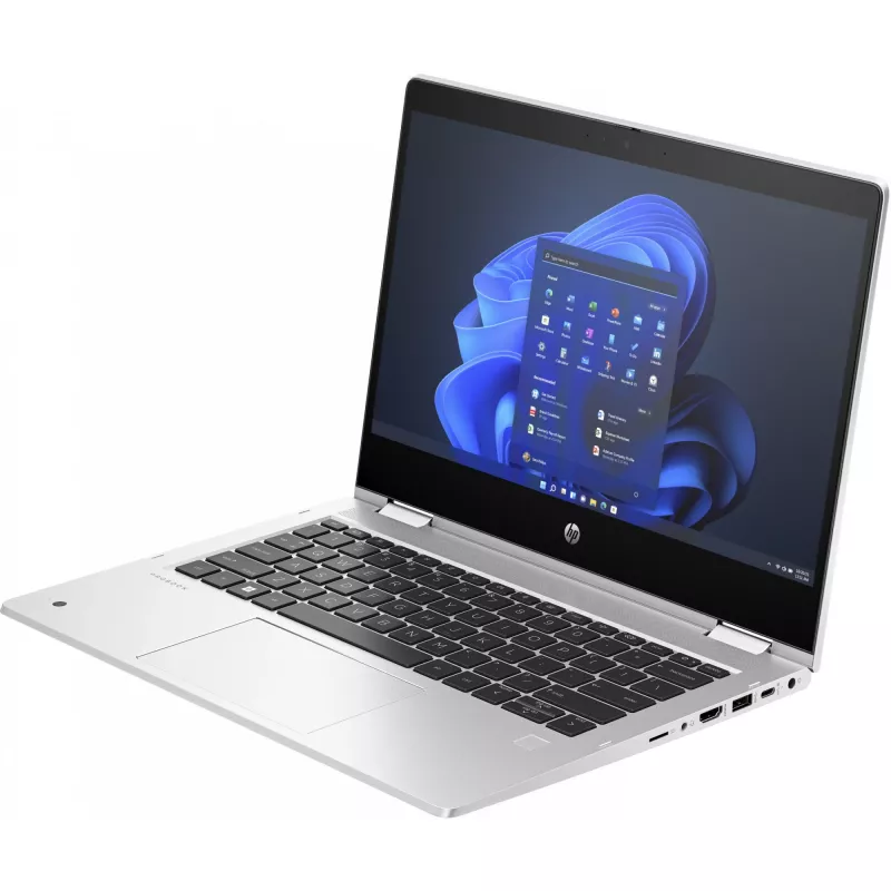 HP Pro x360 435 G10 piezīmjdators - transformējams dizains - AMD Ryzen 5 7530U / 2 GHz - Win 11 Pro - Radeon Graphics - 16GB RAM - 512GB SSD NVMe, TLC - 33,8 cm (13,3 inch) IPS skārienekrāns 1920 x 1080 (Full HD) - Wi-Fi 6E, Bluetooth - Pik...