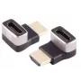 HDMI dzimuma mainītājs Microconnect HDM19F19MA2-8KU melns ar zelta pārklājumu