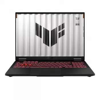 ASUS TUF Gaming A16 FA608 16 collu klēpjdators — AMD Ryzen 7 260 (8c/16t, līdz 5.1 GHz), 16 GB DDR5, 512 GB PCIe 4.0 SSD, NVIDIA GeForce RTX 5070 8 GB