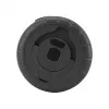 LED virtenes lukturis RealPower 492880, silta balta gaisma, darbināms ar baterijām, 8 m, melns