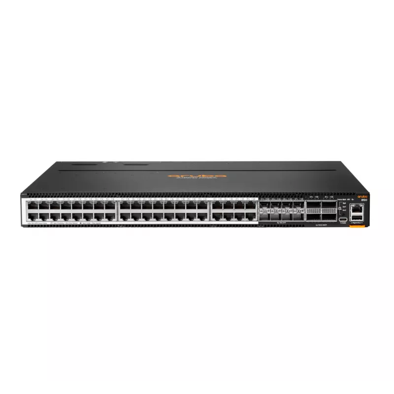 HPE Aruba Networking CX 8100 40x10GBase-T 8x10G SFP+ 4x40/100G QSFP28 Slēdzis