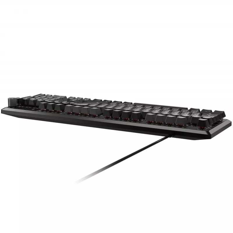 Corsair K70 CORE RGB tastatūra spēlēm USB QWERTZ vācu pelēka