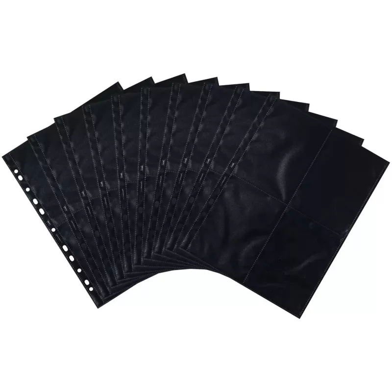 Fotokabatiņas HERMA Fotophan 10x15 cm portreta orientācija melna 10 gab.