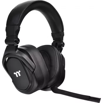 Tt eSPORTS Argent H5 - austiņas - pār galvu - vadu - 3,5 mm spraudnis - melns (GHT-THF-ANECBK-30)