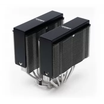 Stiprinājuma komplekts Noctua NA-HC4 chromax.Melns — Alumīnija radiatora piederums centrālajam procesoram, melns
