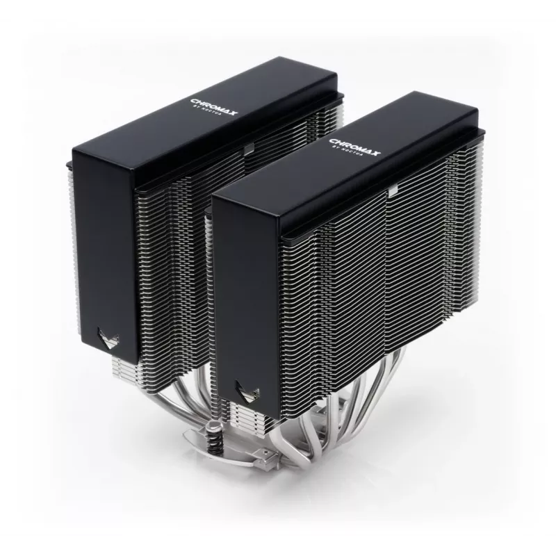 Stiprinājuma komplekts Noctua NA-HC4 chromax.Melns — Alumīnija radiatora piederums centrālajam procesoram, melns