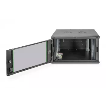Wall mounted rack Digitus DN-19 07U-6/6-EC-SW