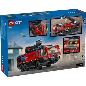 LEGO CITY 60499 Lidostas ugunsdzēsēju mašīna