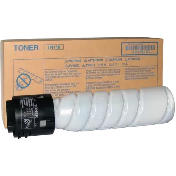 Konica Minolta TN118 (TN-118; A3VW050/A3VW051) Dubultais iepakojums Tonera kārtridžs, Melns