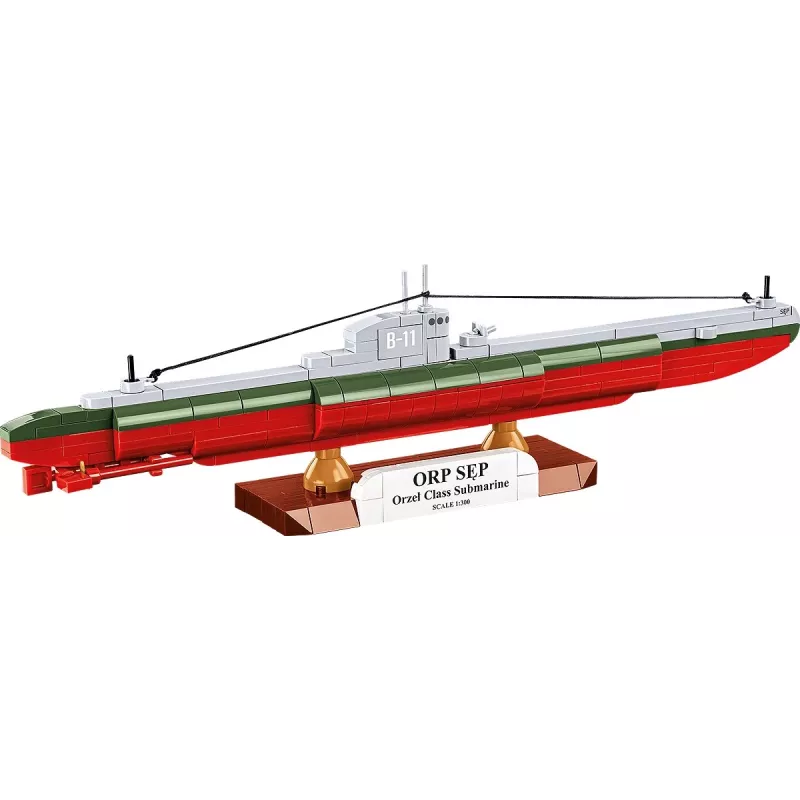 Plastmasas modelis Cobi Polish Submarine ORP Sep mērogā 1:300 (COBI-4856)